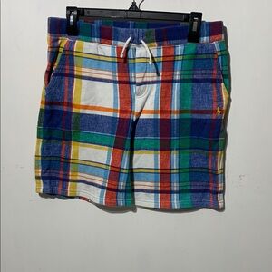 Polo Ralph Lauren Madras Plaid Shorts, Boys size xl 18-20